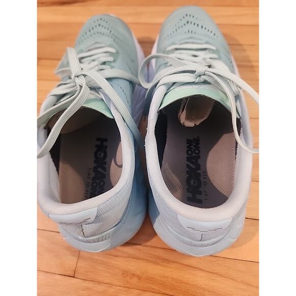 Hoka One One Mach 2 Profly Aqua Sneakers Comfort Running Shoes Women’s Size 7.5 - Picture 7 of 13
